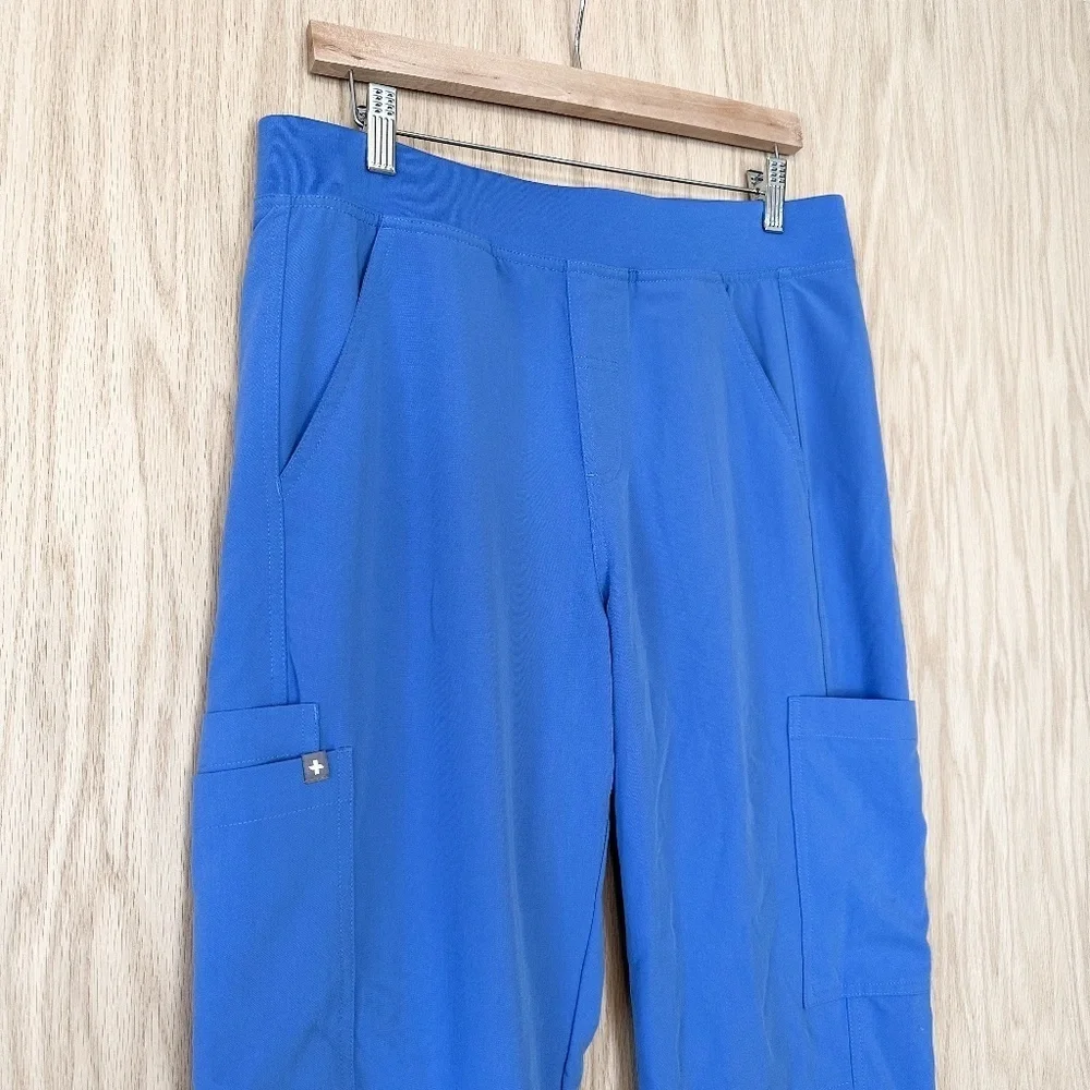Figs Ceil Blue Scrub Pants